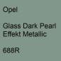 Preview: Opel, Glass Dark Pearl Effekt Metallic, 688R.